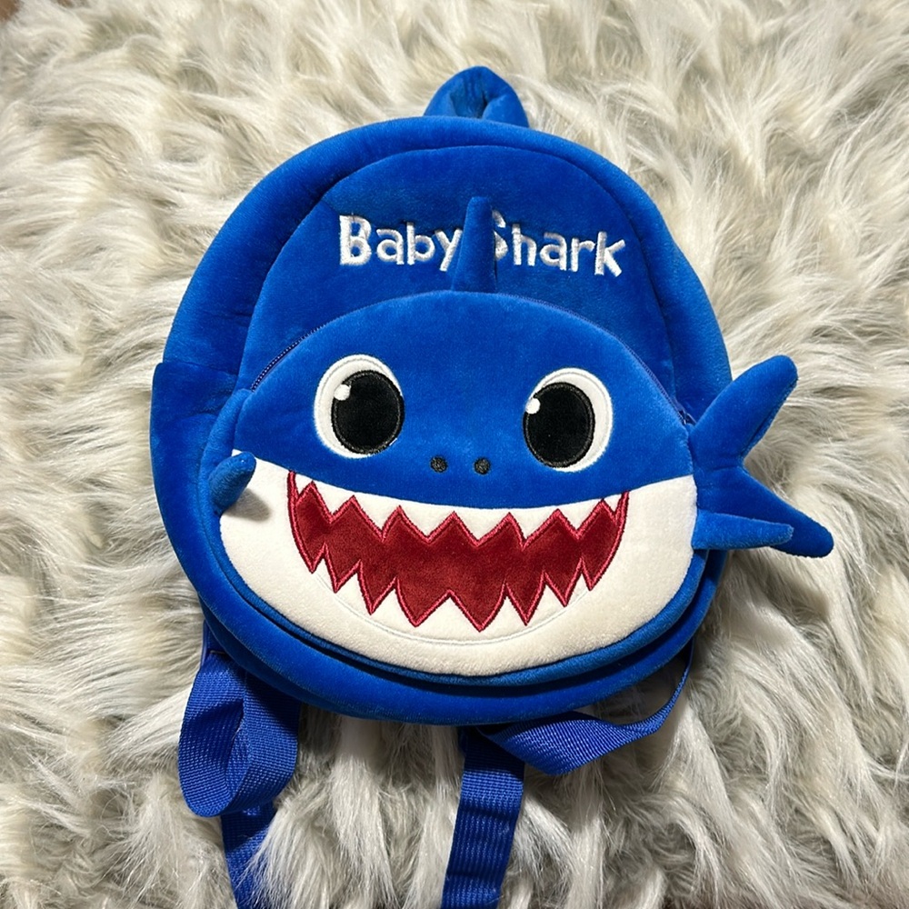 Blue Baby shark bag Blue